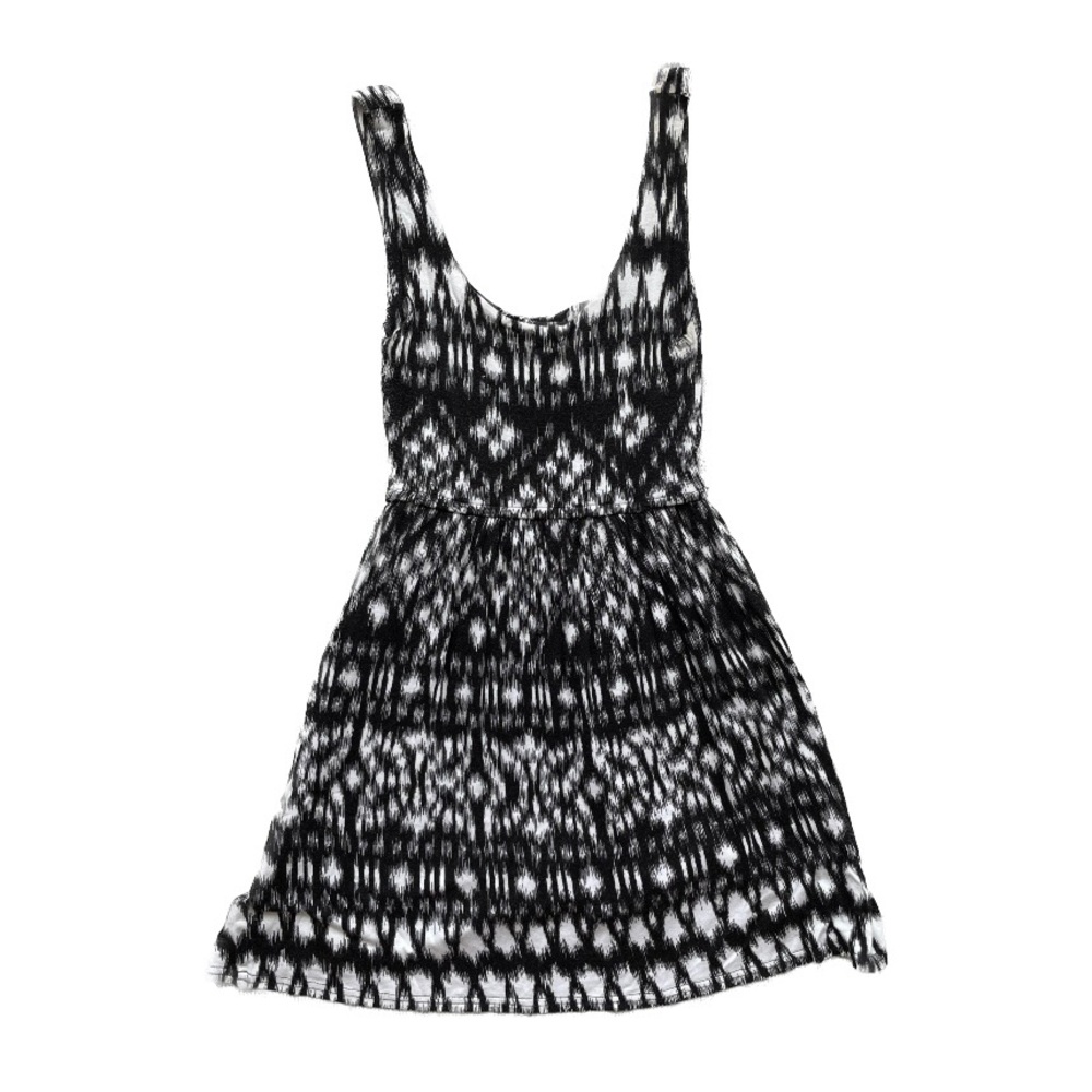 Aqua by Bloomingdale’s Patterned Scoopneck Mini Dress